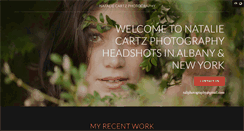 Desktop Screenshot of nataliecartzphotography.com