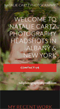 Mobile Screenshot of nataliecartzphotography.com